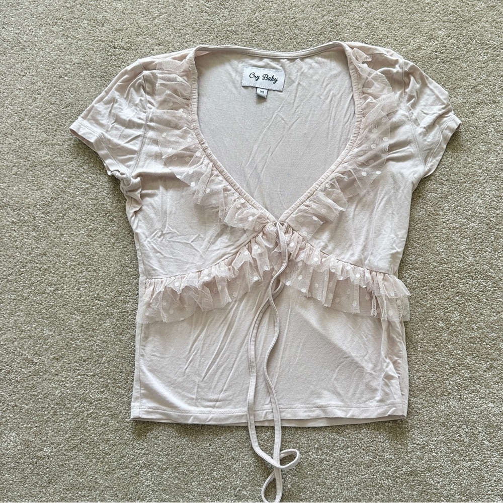 Cry Baby Ruffle Top